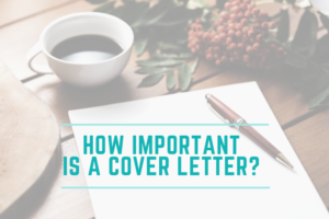 How Important Is a Cover Letter? • Christy Noel