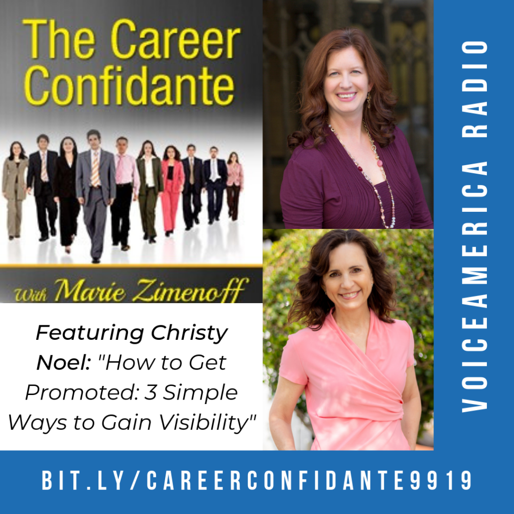 Christy Noel guest on The Career Confidante podcast