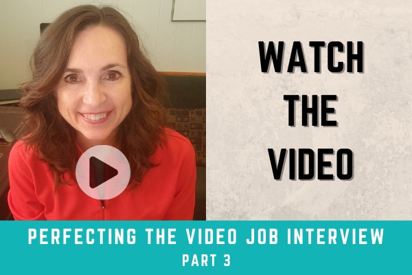 Perfecting the Video Job Interview